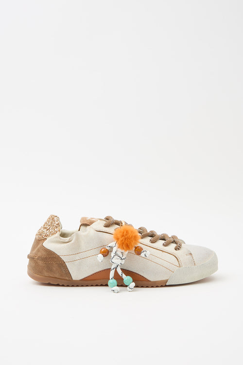 Massimo Santini X Tre Emme Sneaker Towel Offwhite Donna - 1
