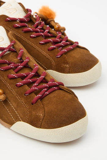 Massimo Santini X Tre Emme Sneaker Towel Caramel Donna - 4