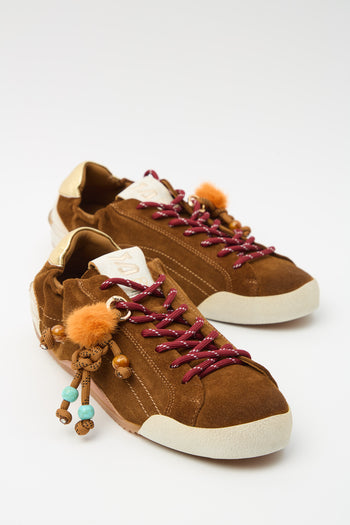 Massimo Santini X Tre Emme Sneaker Towel Caramel Donna - 7