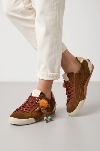 Massimo Santini X Tre Emme Sneaker Towel Caramel Donna - 11