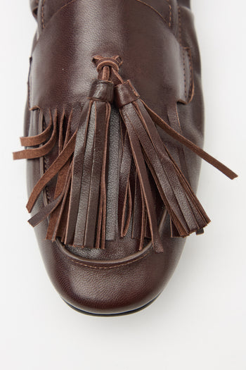 Massimo Santini X Tre Emme Mocassino Choco Donna - 4