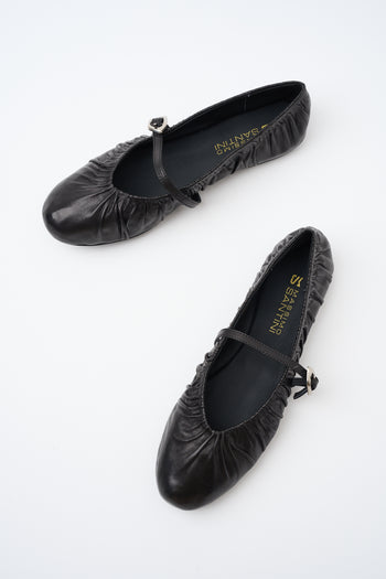 Massimo Santini X Tre Emme Ballerina Black Donna - 5
