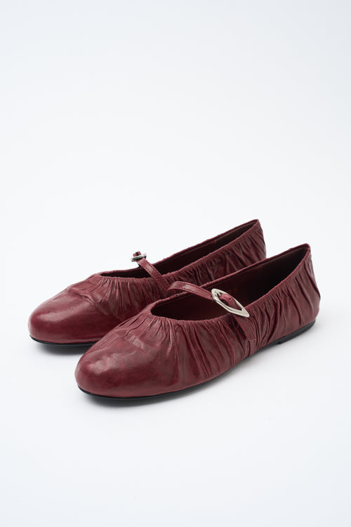 Massimo Santini X Tre Emme Ballerina Plum Donna - 2