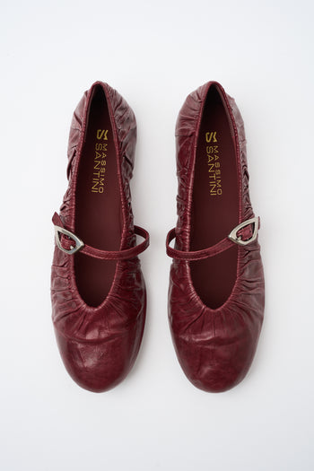 Massimo Santini X Tre Emme Ballerina Plum Donna - 4