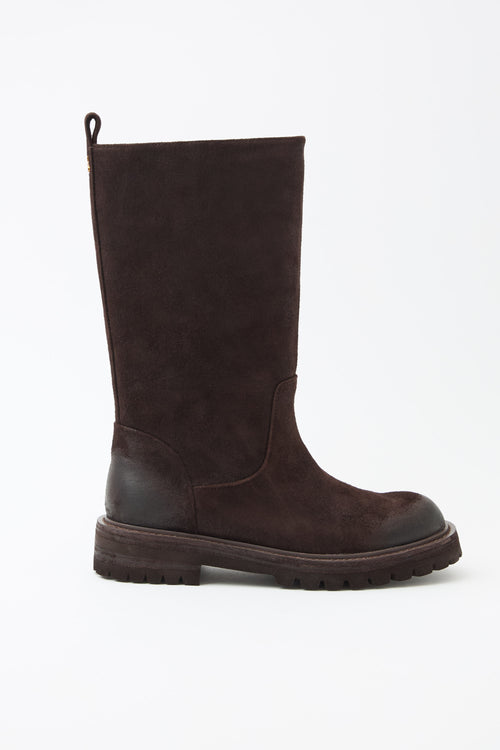 Massimo Santini X Tre Emme Stivale Dark Brown Donna - 1