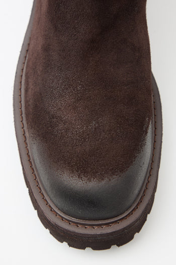 Massimo Santini X Tre Emme Stivale Dark Brown Donna - 3