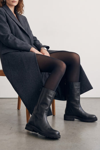 Massimo Santini X Tre Emme Stivale Black Donna - 9
