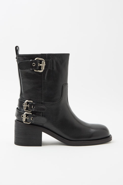Massimo Santini X Tre Emme Stivale Black Donna - 1