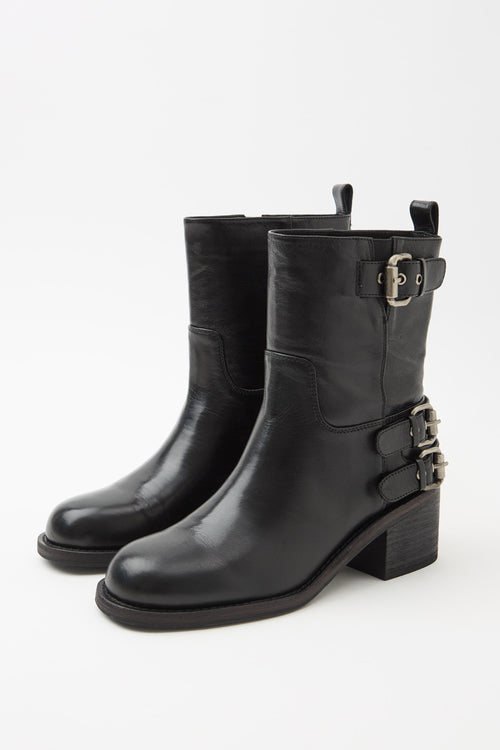 Massimo Santini X Tre Emme Stivale Black Donna - 2