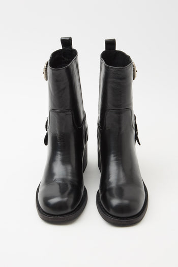 Massimo Santini X Tre Emme Stivale Black Donna - 3