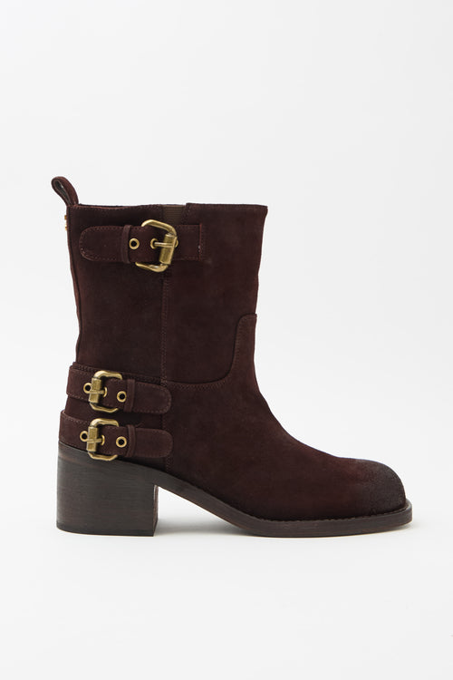 Massimo Santini X Tre Emme Stivale Choco Donna - 1