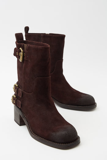 Massimo Santini X Tre Emme Stivale Choco Donna - 4