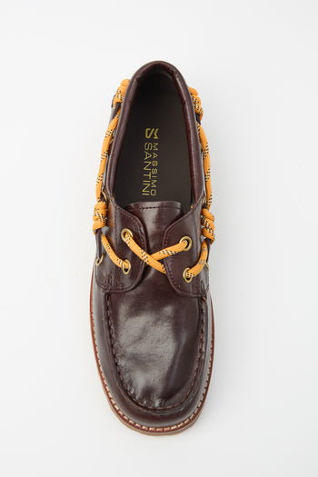 Massimo Santini X Tre Emme Mocassino Dark Brown Donna - 7