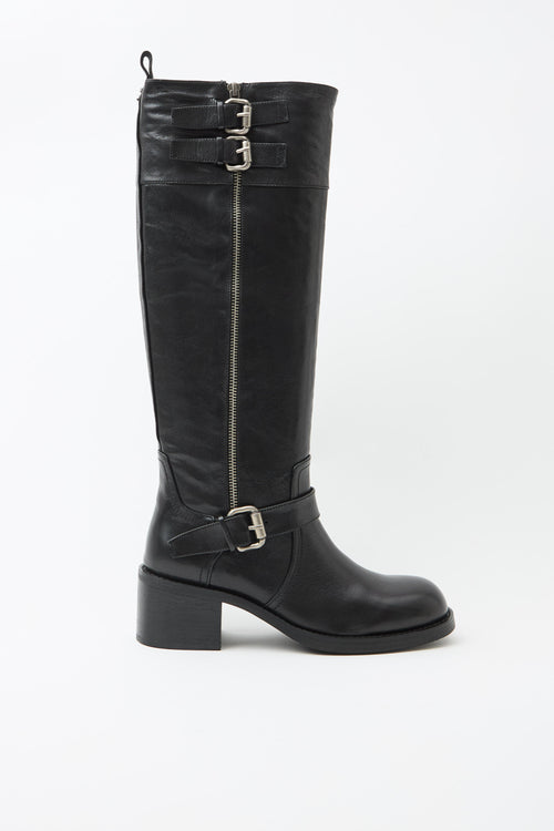 Massimo Santini X Tre Emme Stivale Black Donna - 1