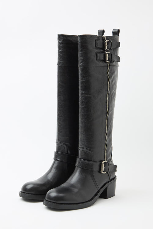 Massimo Santini X Tre Emme Stivale Black Donna - 2