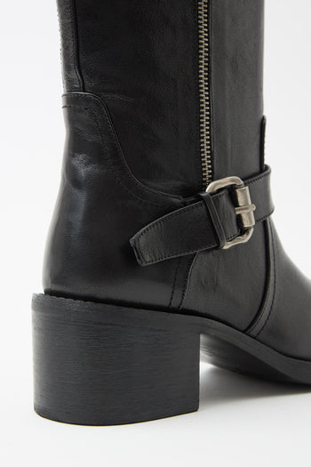 Massimo Santini X Tre Emme Stivale Black Donna - 5