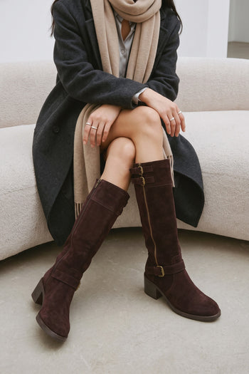 Massimo Santini X Tre Emme Stivale Choco Donna - 9
