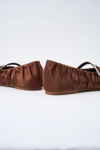 Massimo Santini X Tre Emme Ballerina Brown Donna - 4