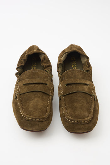 Massimo Santini X Tre Emme Mocassino Dark Green Donna - 3