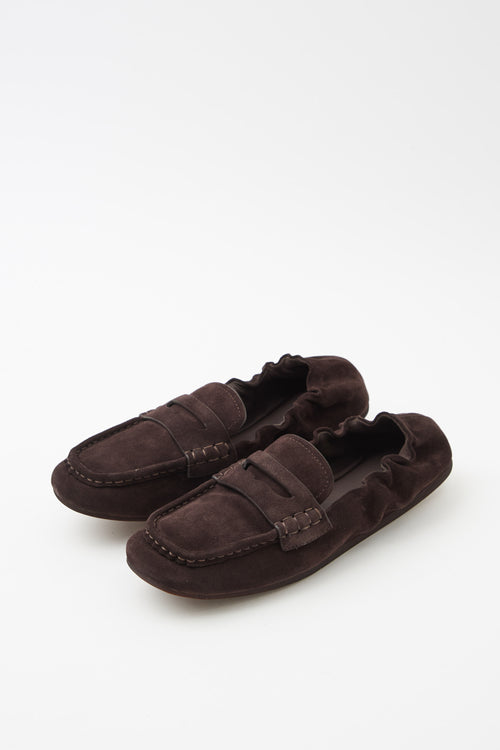 Massimo Santini X Tre Emme Mocassino Dark Brown Donna - 2