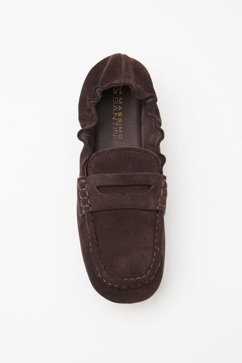 Massimo Santini X Tre Emme Mocassino Dark Brown Donna - 4