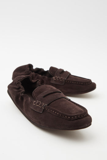 Massimo Santini X Tre Emme Mocassino Dark Brown Donna - 7