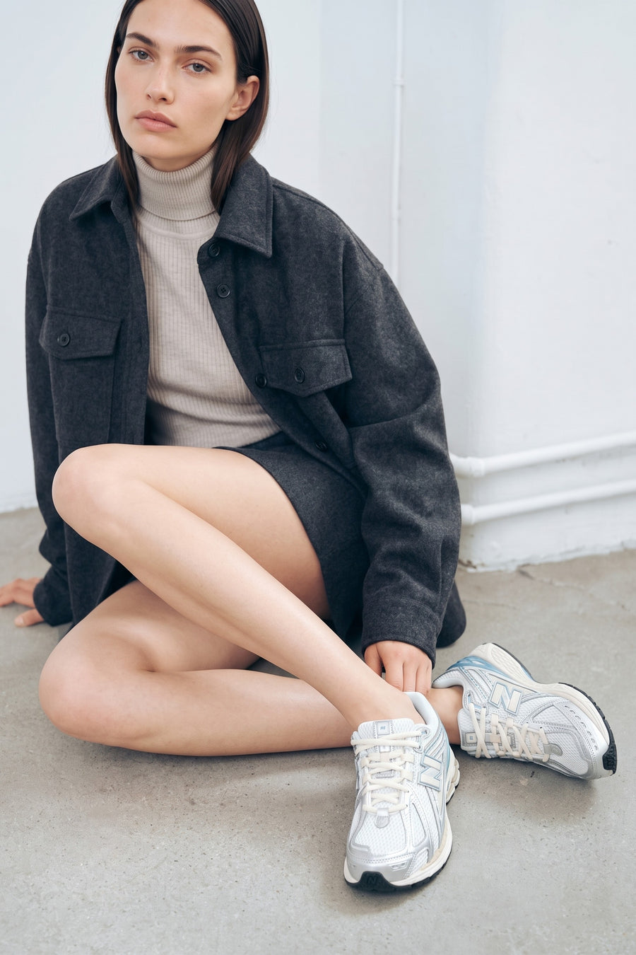 New Balance Sneaker Sea Salt/altitude Metallic Donna