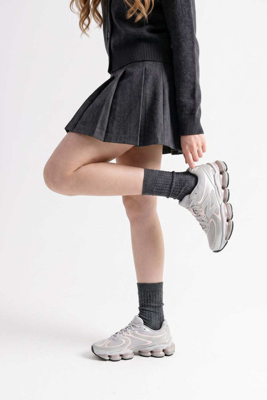 New Balance Sneaker Raincloud/pinkgranite Donna