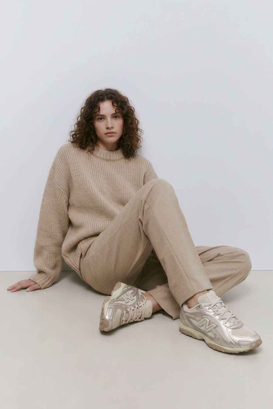 New Balance Sneaker Timberwolf/lightgoldmetallic Donna