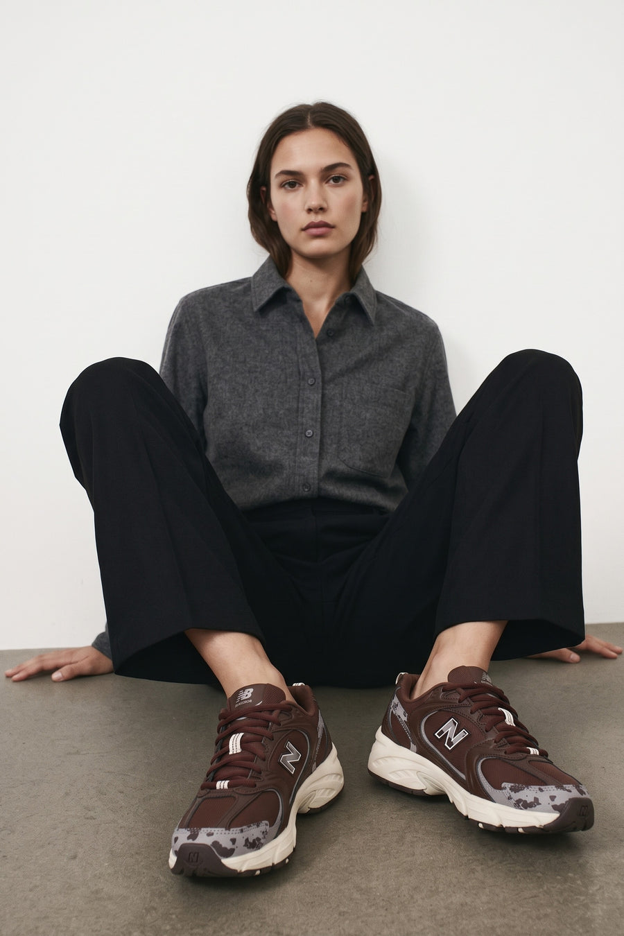 New Balance Sneaker Pumpernickel/truffle Salt/ Lin Donna