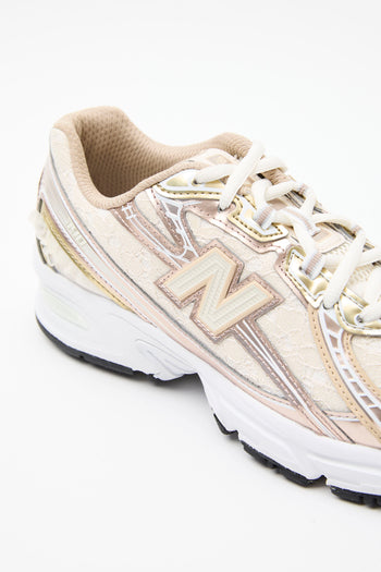 New Balance Sneaker Seasalt/silver/metallic Donna - 5