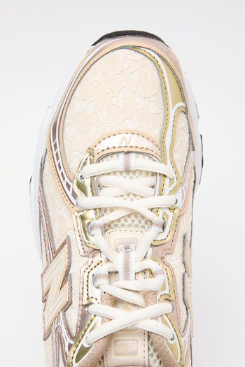 New Balance Sneaker Seasalt/silver/metallic Donna - 7