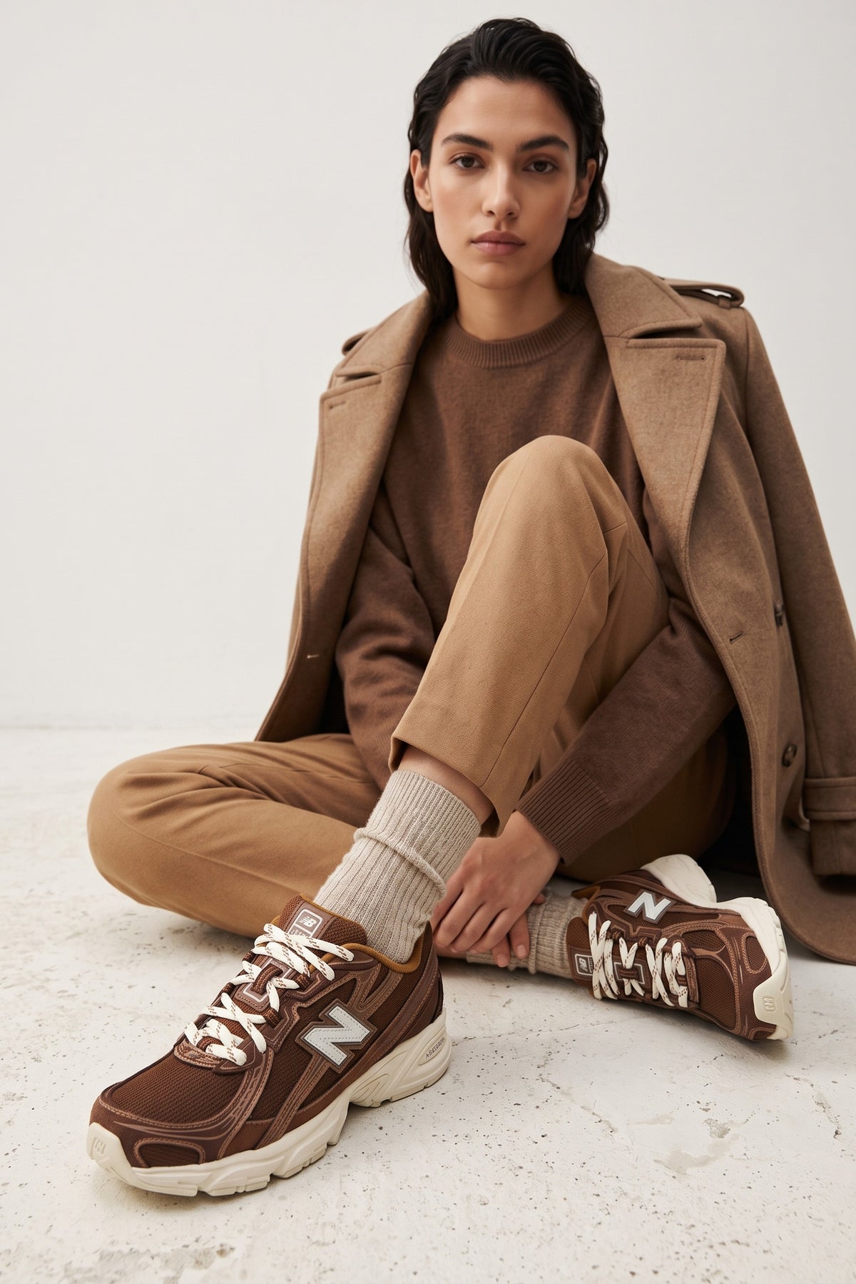Sneaker Pumpernickel/sea Salt Donna — 2