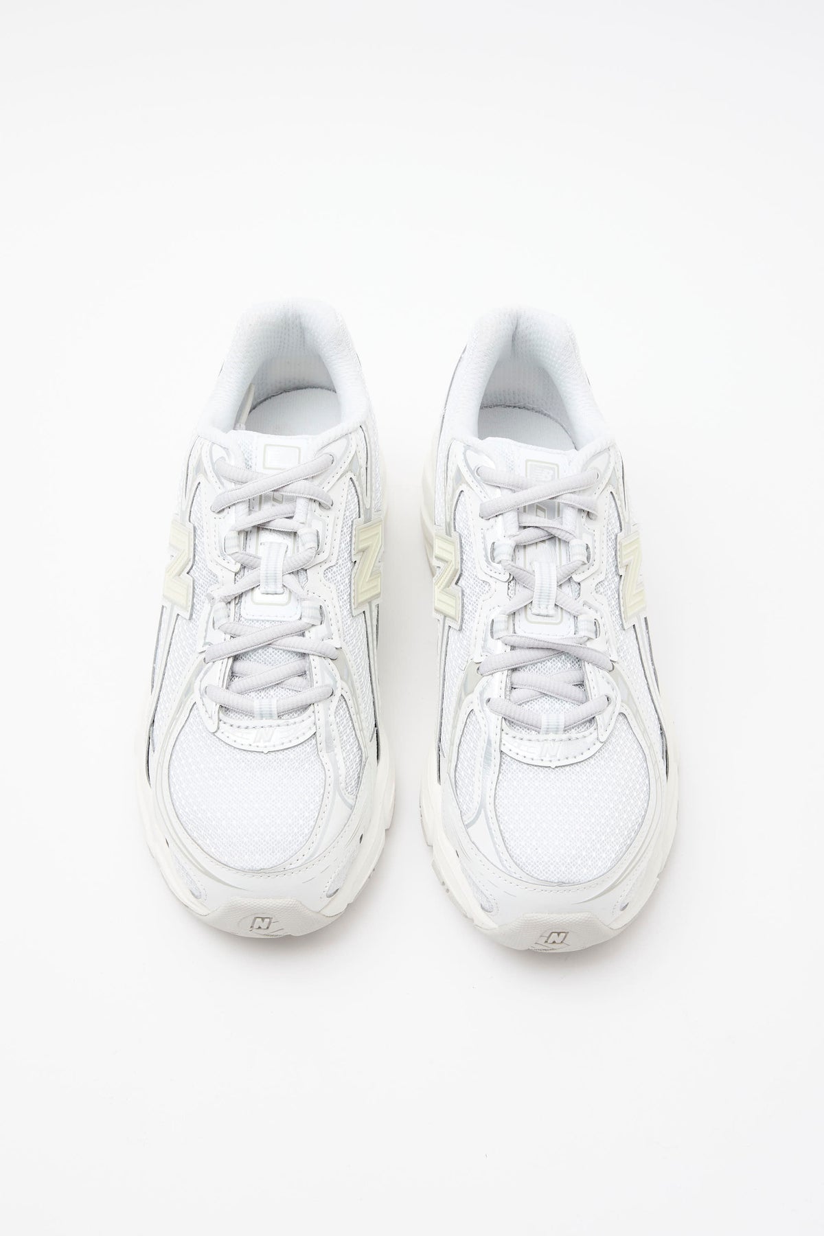 Sneaker White/silver/metallic Donna — 4