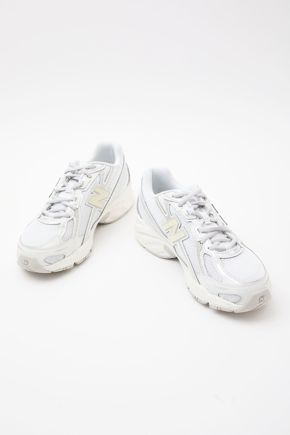 Sneaker White/silver/metallic Donna — 7