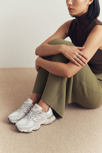New Balance Sneaker Driftwood/sea Blue Donna - 9