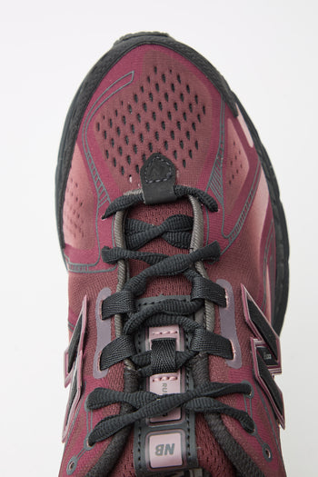 New Balance Sneaker Cherry Leather /black Uomo - 5