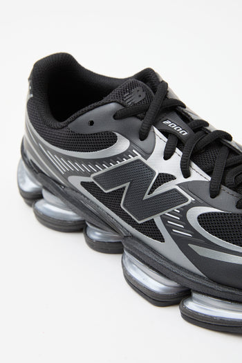 New Balance Sneaker Black/silver Metallic Unisex - 5