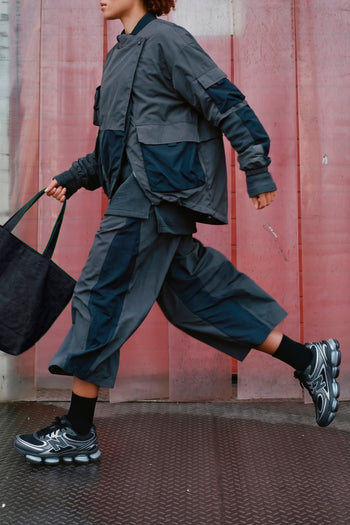 New Balance Sneaker Black/silver Metallic Unisex - 9