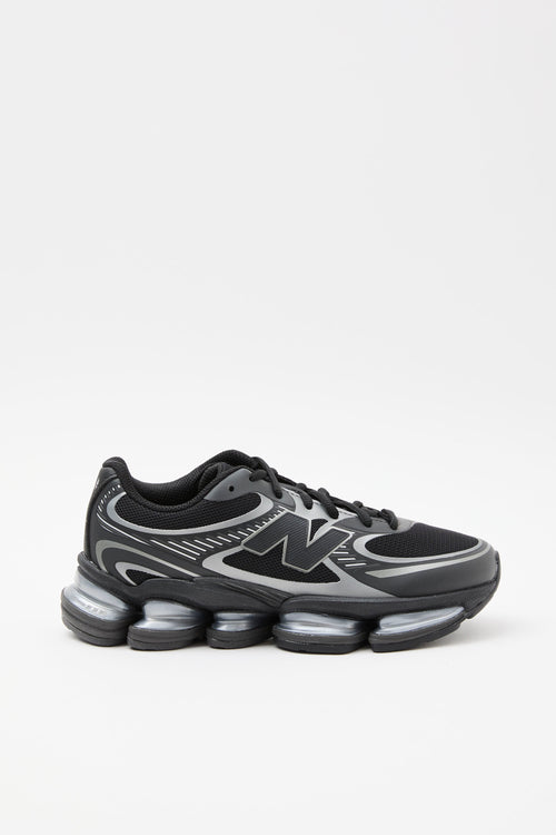 New Balance Sneaker Black/silver Metallic Unisex - 1