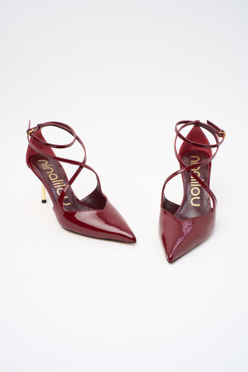 Ninalilou Décolleté Bordeaux Donna - 5