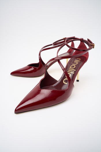 Ninalilou Décolleté Bordeaux Donna - 6