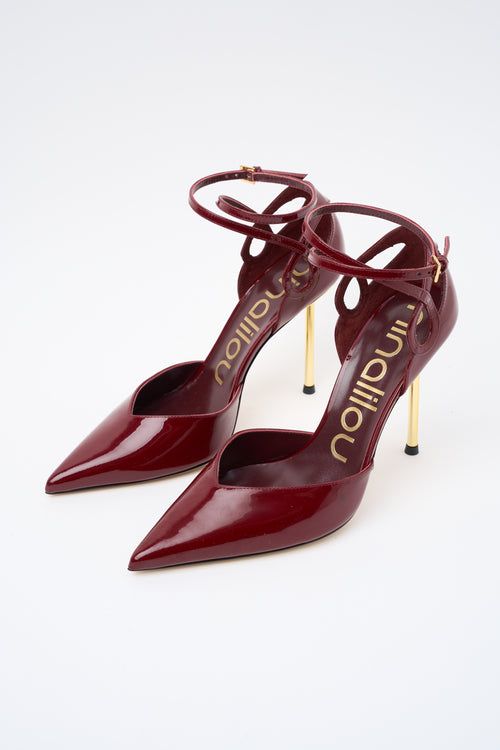 Ninalilou Décolleté Bordeaux Donna - 2