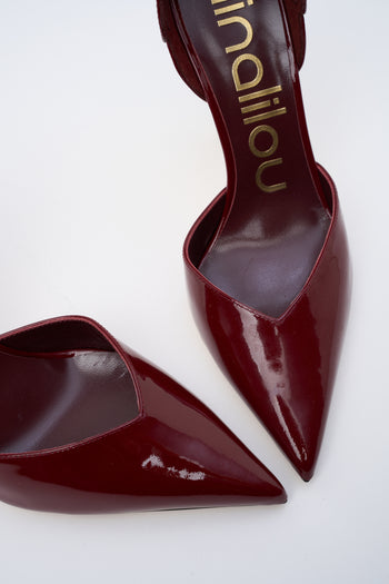 Ninalilou Décolleté Bordeaux Donna - 3
