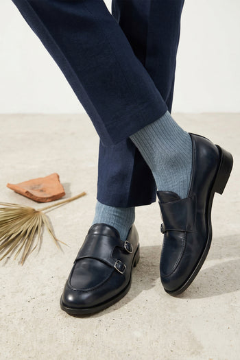 Pawelk's X Tre Emme Mocassino Blu Uomo - 10