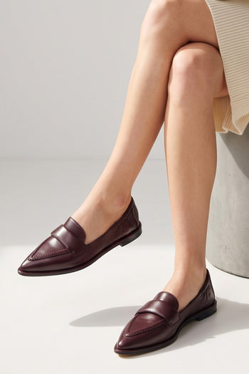 Pomme D'or Mocassino Bordaux Donna - 9