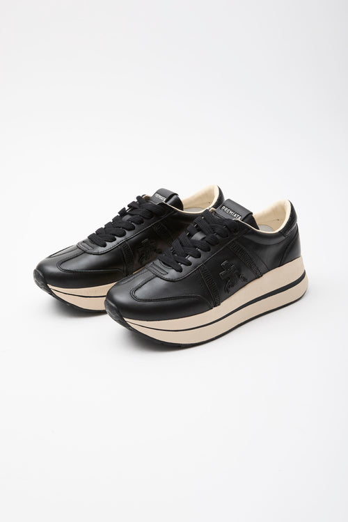 Premiata Sneaker Nero Donna - 2