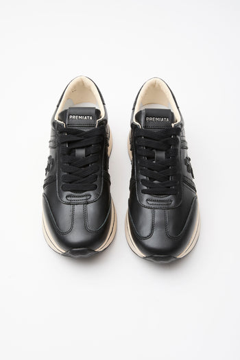 Premiata Sneaker Nero Donna - 3