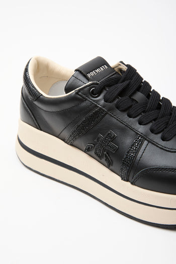 Premiata Sneaker Nero Donna - 5