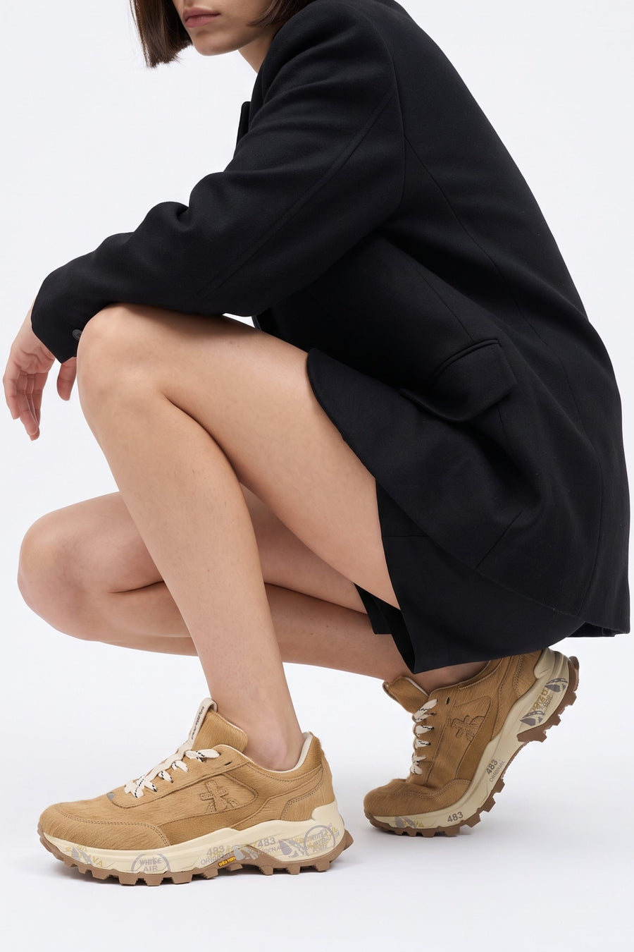 Premiata Sneaker Beige Donna